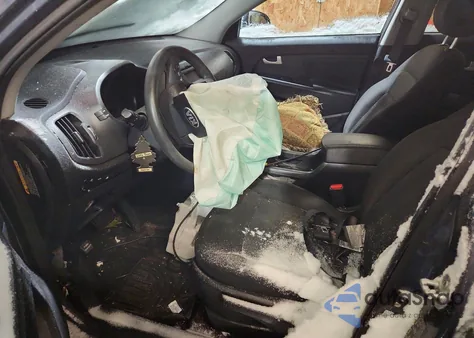 2013 Kia Sportage Lx from USA, damaged, VIN KNDPBCA22D7422701